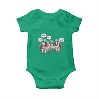 Bruh Founding Fathers Constitutional Convention Baby Onesie Funny American History Humorous Patriot