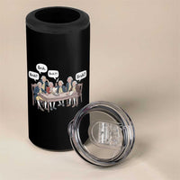 Bruh Founding Fathers Constitutional Convention 4 in 1 Can Cooler Tumbler Funny American History Humorous Patriot