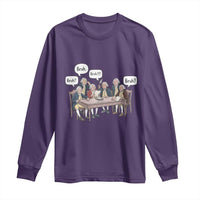 Bruh Founding Fathers Constitutional Convention Long Sleeve Shirt Funny American History Humorous Patriot