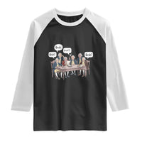 Bruh Founding Fathers Constitutional Convention Raglan Shirt Funny American History Humorous Patriot