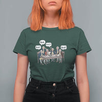 Bruh Founding Fathers Constitutional Convention T Shirt For Women Funny American History Humorous Patriot
