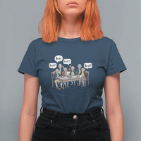 Bruh Founding Fathers Constitutional Convention T Shirt For Women Funny American History Humorous Patriot