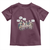 Bruh Founding Fathers Constitutional Convention Toddler T Shirt Funny American History Humorous Patriot
