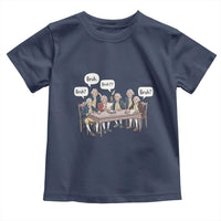 Bruh Founding Fathers Constitutional Convention Toddler T Shirt Funny American History Humorous Patriot