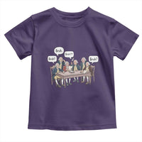 Bruh Founding Fathers Constitutional Convention Toddler T Shirt Funny American History Humorous Patriot
