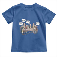 Bruh Founding Fathers Constitutional Convention Toddler T Shirt Funny American History Humorous Patriot