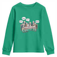 Bruh Founding Fathers Constitutional Convention Youth Sweatshirt Funny American History Humorous Patriot