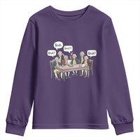 Bruh Founding Fathers Constitutional Convention Youth Sweatshirt Funny American History Humorous Patriot