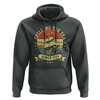 Spilling The Tea Since 1773 Hoodie Retro Sunset Boston Tea Party History