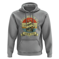 Spilling The Tea Since 1773 Hoodie Retro Sunset Boston Tea Party History