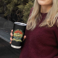 Spilling The Tea Since 1773 Tumbler Cup Retro Sunset Boston Tea Party History