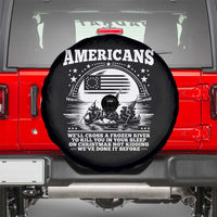 Funny Patriotic Military History Spare Tire Cover Americans Crossing A Frozen River To Kill You In Your Sleep On Christmas
