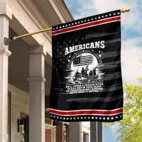 Funny Military History Patriotic Garden Flag Americans Crossing A Frozen River To Kill You In Your Sleep On Christmas