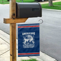 Funny Military History Patriotic Garden Flag Americans Crossing A Frozen River To Kill You In Your Sleep On Christmas