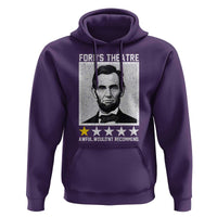 Fords Theatre One Star Awful Wouldnt Recommend Hoodie Abraham Lincoln Funny History Dark Humor
