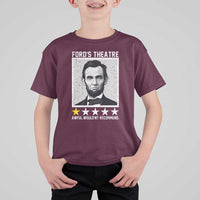 Fords Theatre One Star Awful Wouldnt Recommend T Shirt For Kid Abraham Lincoln Funny History Dark Humor