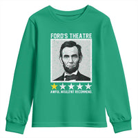 Fords Theatre One Star Awful Wouldnt Recommend Youth Sweatshirt Abraham Lincoln Funny History Dark Humor