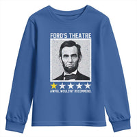 Fords Theatre One Star Awful Wouldnt Recommend Youth Sweatshirt Abraham Lincoln Funny History Dark Humor
