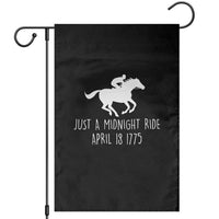 Paul Revere American History Garden Flag Just A Midnight Ride April 18 1775