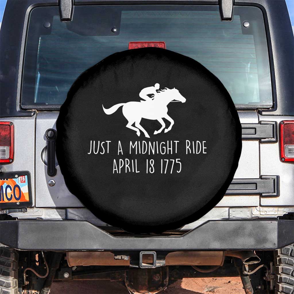 Paul Revere American History Spare Tire Cover Just A Midnight Ride April 18 1775