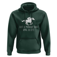 Paul Revere American History Hoodie Just A Midnight Ride April 18 1775