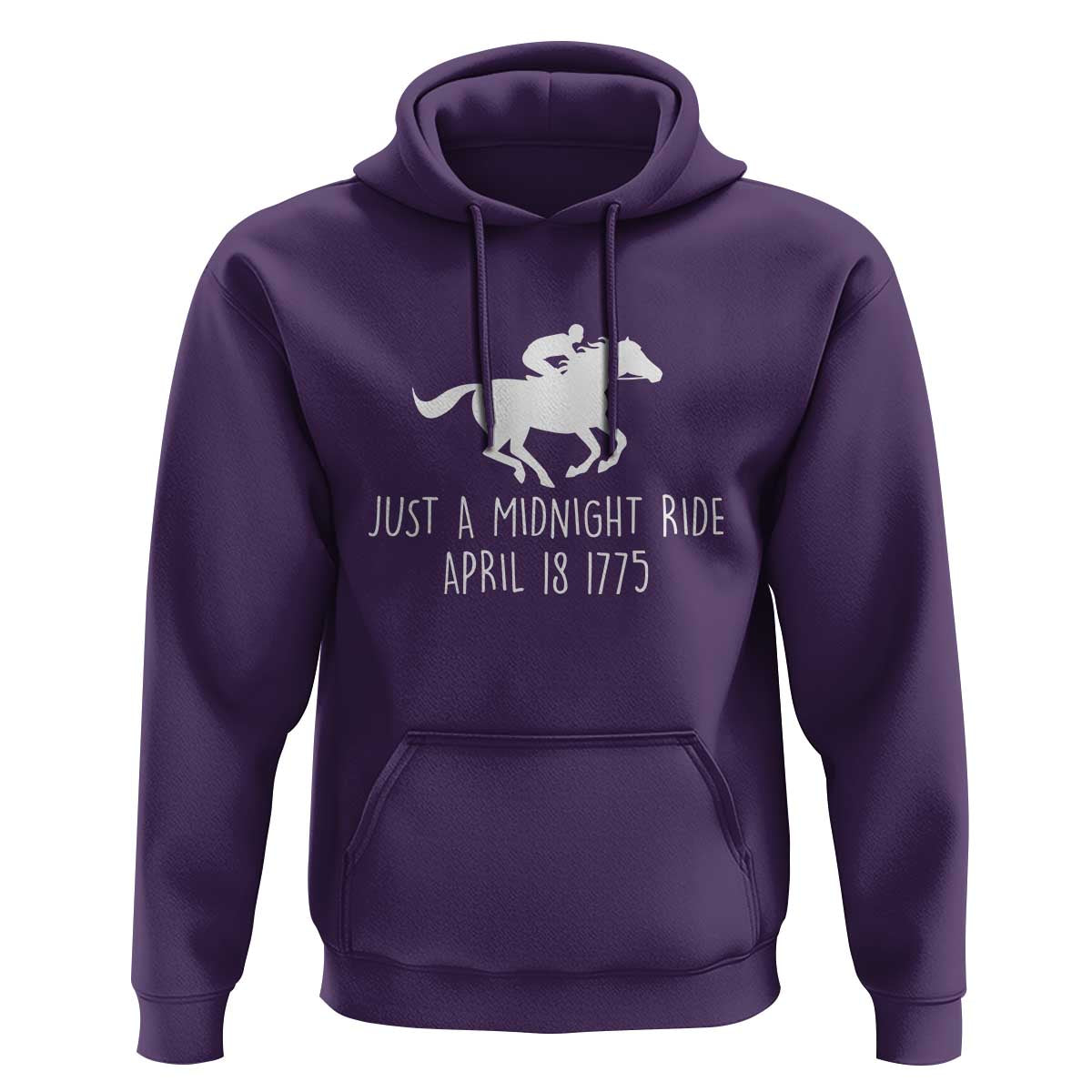Paul Revere American History Hoodie Just A Midnight Ride April 18 1775