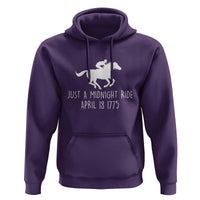 Paul Revere American History Hoodie Just A Midnight Ride April 18 1775