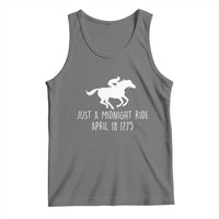 Paul Revere American History Tank Top Just A Midnight Ride April 18 1775