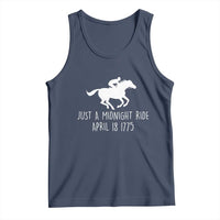 Paul Revere American History Tank Top Just A Midnight Ride April 18 1775