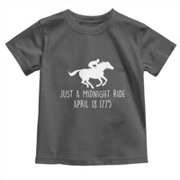 Paul Revere American History Toddler T Shirt Just A Midnight Ride April 18 1775