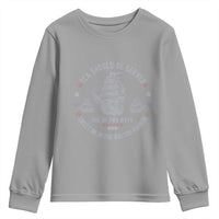 Tea Should Be Served In The Boston Harbor Youth Sweatshirt Funny Sarcastic American History