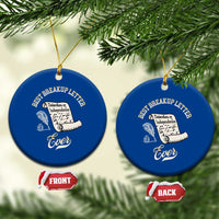 Declaration Of Independence 1776 Funny History Ceramic Ornament Best Breakup Letter Ever Humor