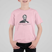 Funny Abraham Lincoln Theatre Dark Humor T Shirt For Kid I'm Not Really A Fan Of The Theater