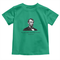 Funny Abraham Lincoln Theatre Dark Humor Toddler T Shirt I'm Not Really A Fan Of The Theater