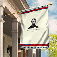 Funny Abraham Lincoln Theatre Dark Humor Patriotic Garden Flag I'm Not Really A Fan Of The Theater