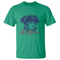 George Washington The American Revolution T Shirt Distressed Sketch Historic Patriotic Graphic