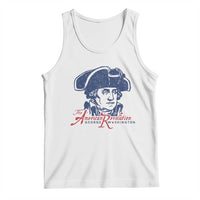 George Washington The American Revolution Tank Top Distressed Sketch Historic Patriotic Graphic