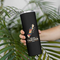 The OG Thirteen 1776 Original Colonies Map Skinny Tumbler Funny Retro American History