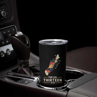 The OG Thirteen 1776 Original Colonies Map Tumbler Cup Funny Retro American History