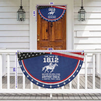The War Of 1812 Patriotic Fan Flag Beating The British Twice Funny Military History