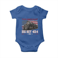 Vintage Steam Locomotive Heritage Baby Onesie The Legend of Rails American Flag