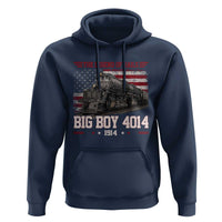 Vintage Steam Locomotive Heritage Hoodie The Legend of Rails American Flag