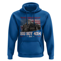 Vintage Steam Locomotive Heritage Hoodie The Legend of Rails American Flag