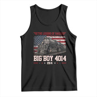 Vintage Steam Locomotive Heritage Tank Top The Legend of Rails American Flag
