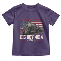 Vintage Steam Locomotive Heritage Toddler T Shirt The Legend of Rails American Flag