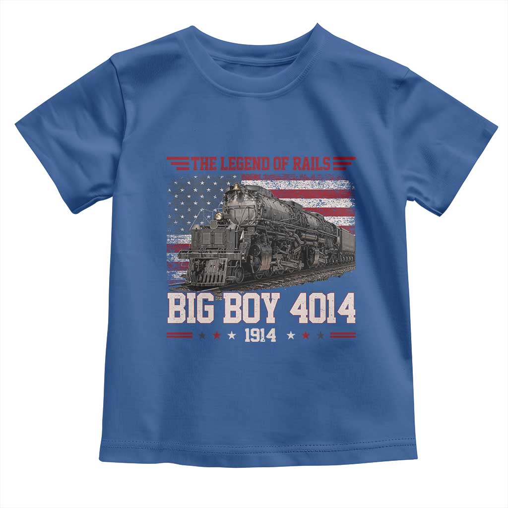 Vintage Steam Locomotive Heritage Toddler T Shirt The Legend of Rails American Flag