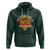 Funny Drinking Hoodie The Only B.S. I Need Is Beer And Sunshine Lover Retro Sunset - Wonder Print Shop