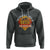 Funny Drinking Hoodie The Only B.S. I Need Is Beer And Sunshine Lover Retro Sunset - Wonder Print Shop