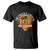 Funny Drinking T Shirt The Only B.S. I Need Is Beer And Sunshine Lover Retro Sunset - Wonder Print Shop