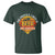 Funny Drinking T Shirt The Only B.S. I Need Is Beer And Sunshine Lover Retro Sunset - Wonder Print Shop